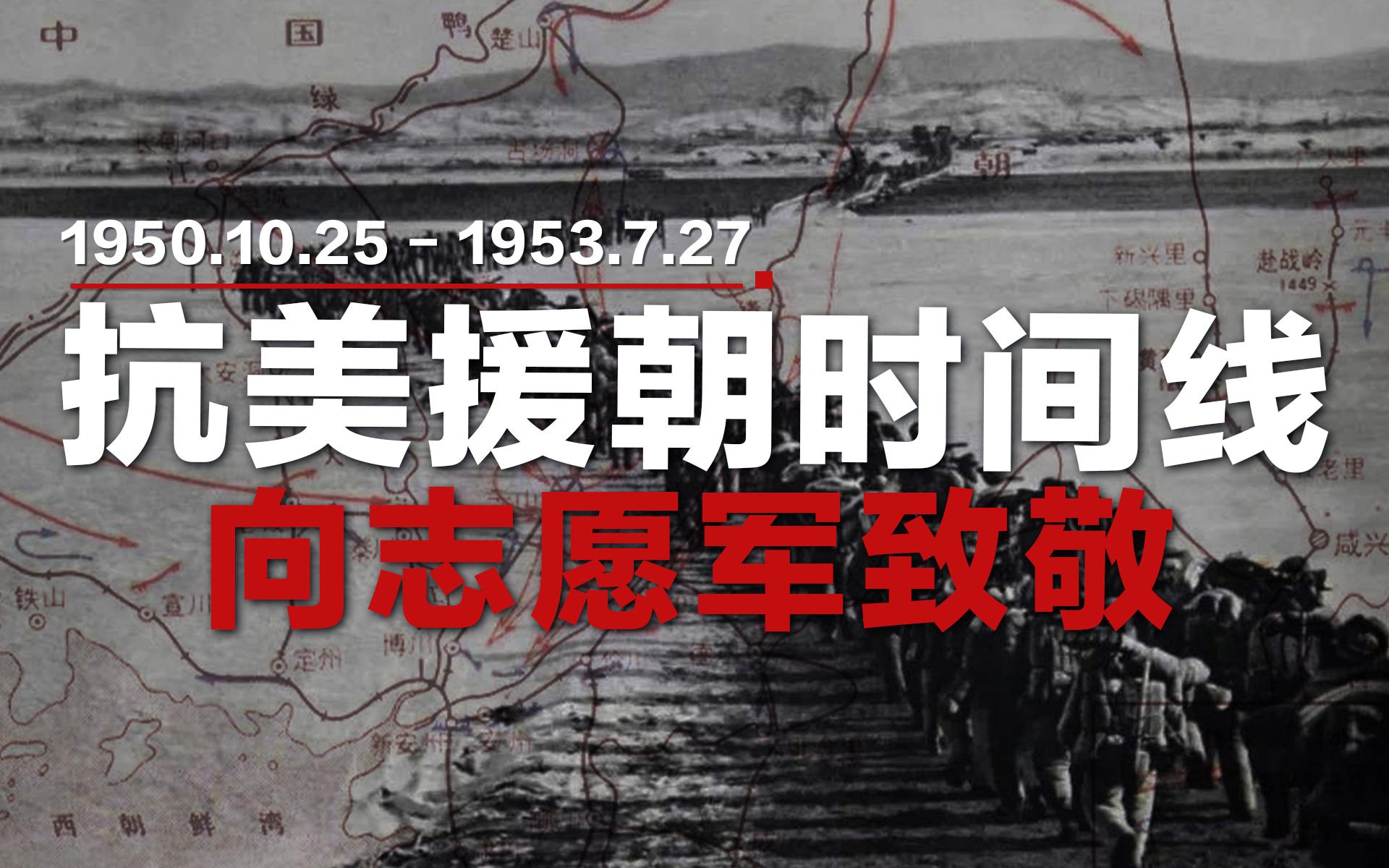 抗美援朝时间 知乎