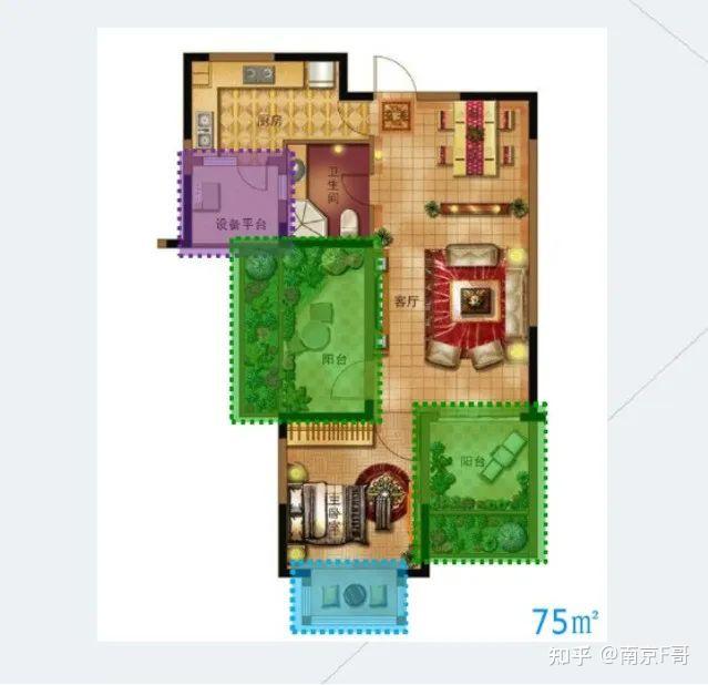 户型设计“偷面积”重出江湖,这也是市场周期运动信号 - 知乎