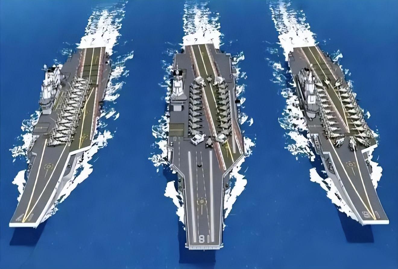 美媒称中国开建第一艘核动力航母，排水量达12万吨，比美国“福特”级航母还大- 知乎