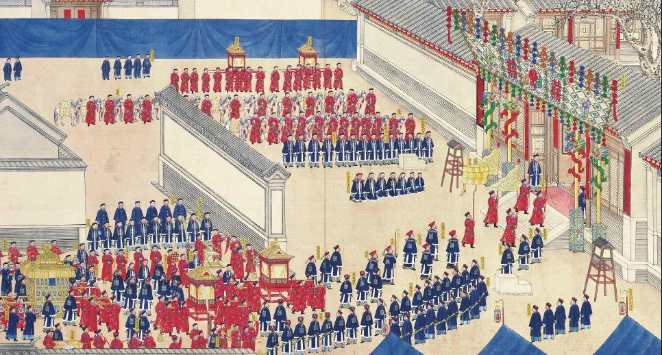 皇帝婚礼:光绪大婚典礼全图册(故宫珍藏)【赏析】