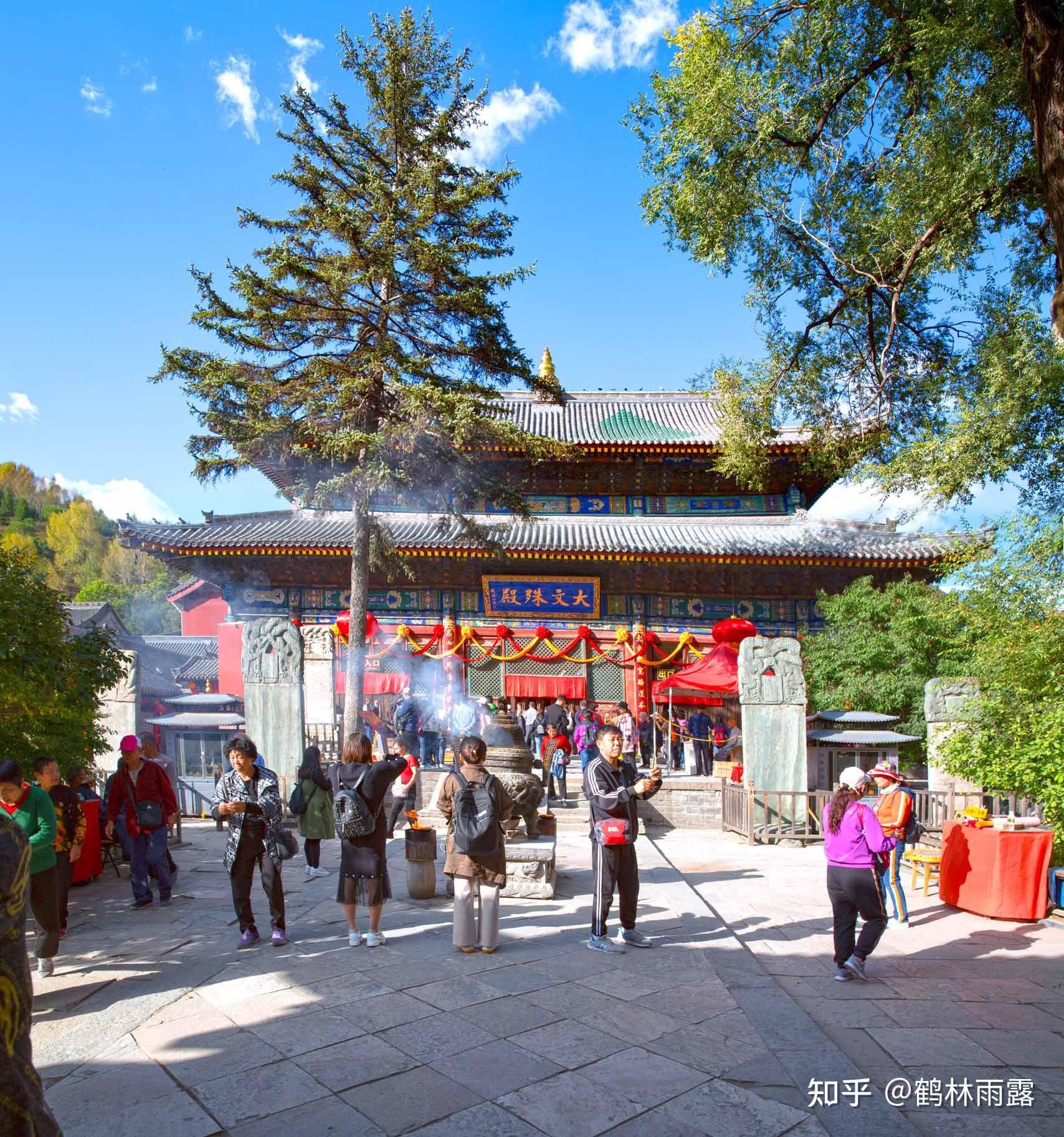 山西五台山殊像寺