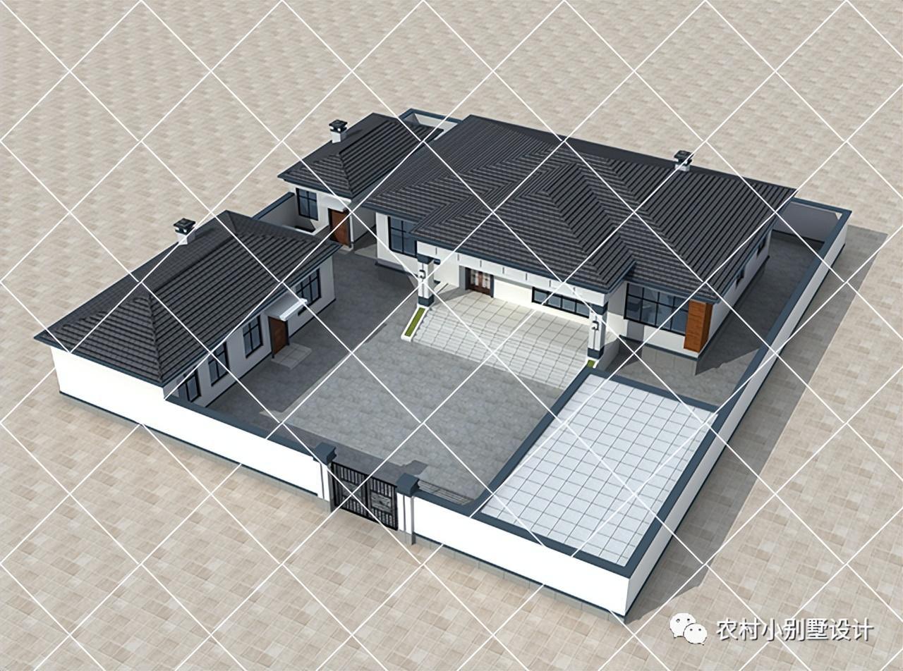 10套新款农村一层带小院农村自建房, 造价低,经济实用养自建房 - 知乎