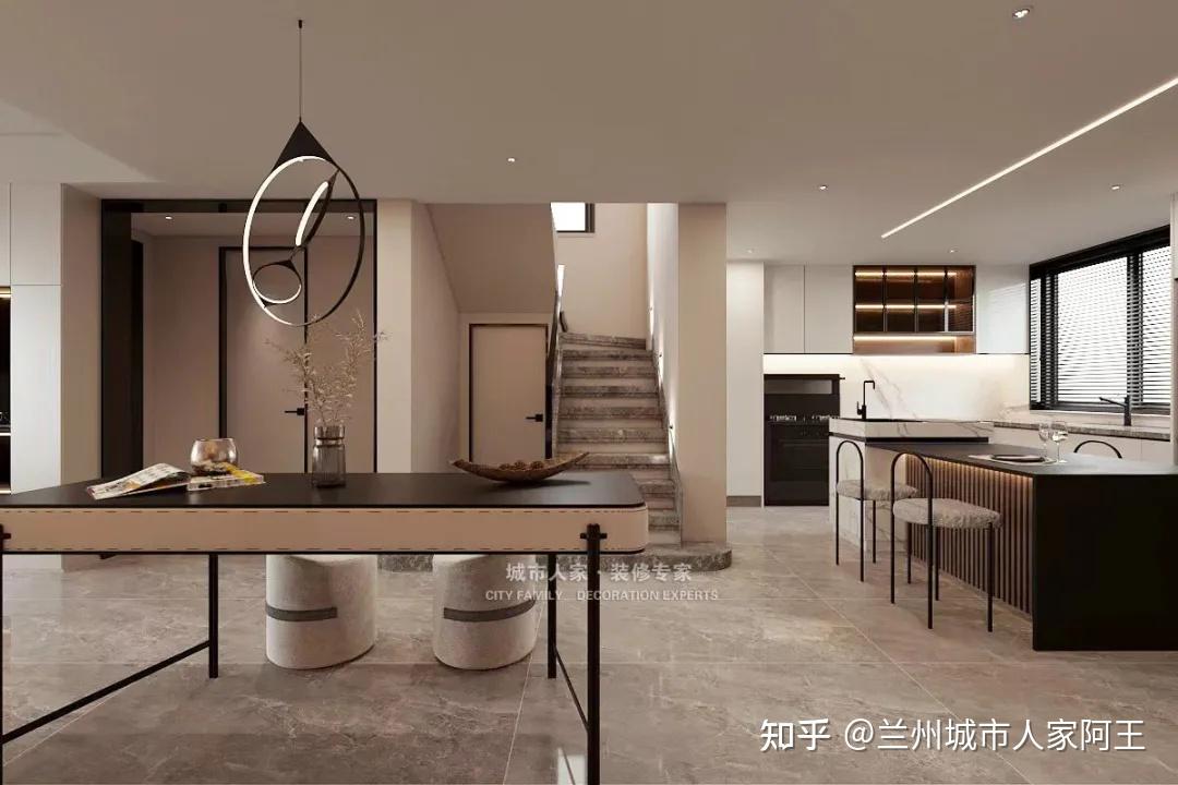 设计效果丨170平米极简风,打造高级感满满的家 - 知乎