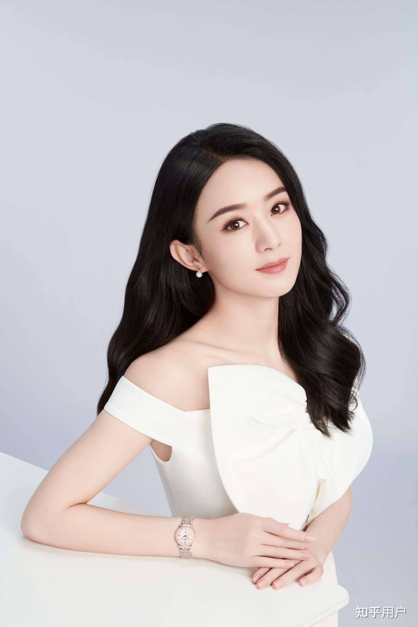 我在知乎存赵丽颖广告照