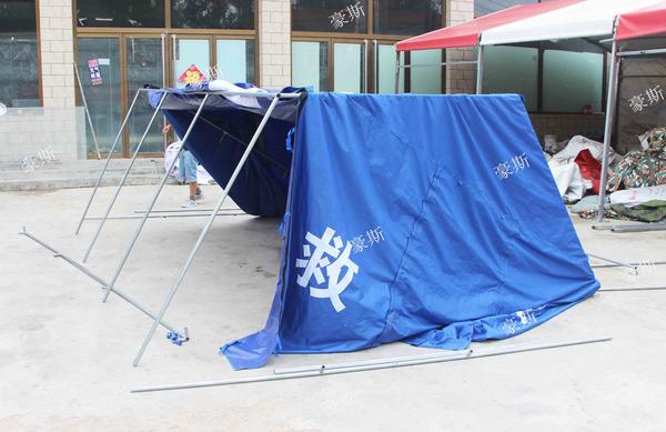 抗震救灾帐篷安装步骤图片
