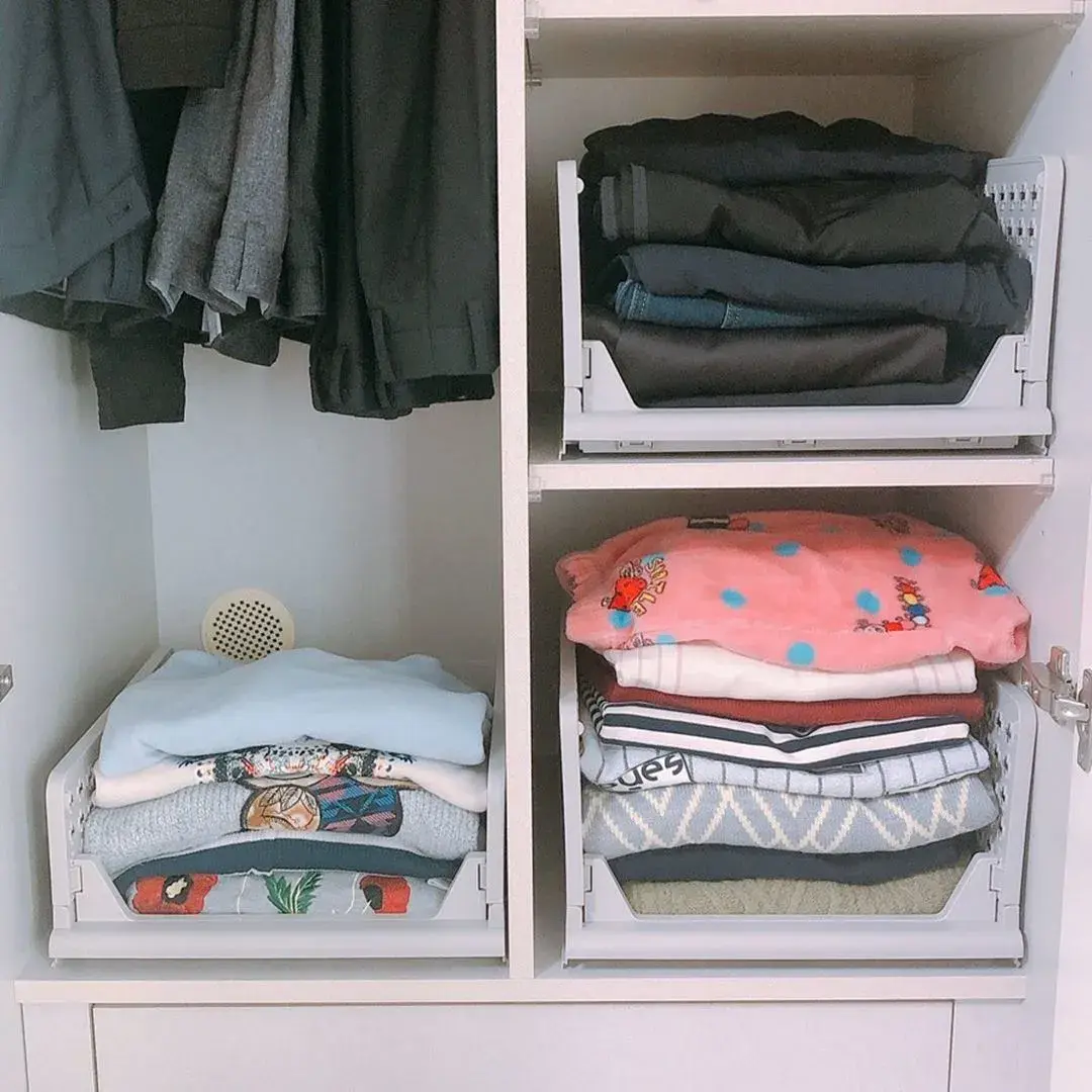 冬季衣服厚又多,衣柜如何做收纳? - 知乎