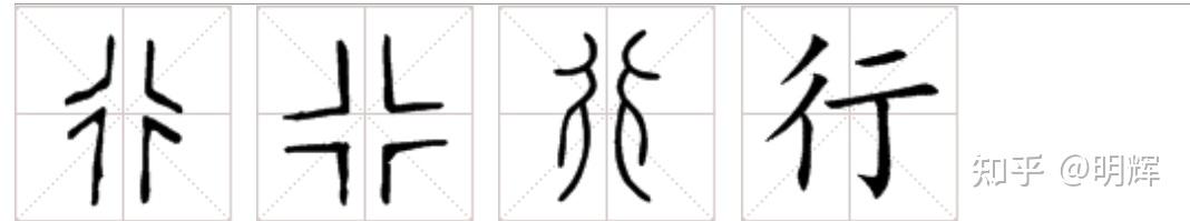 彳亍和行是什么关系? - 知乎