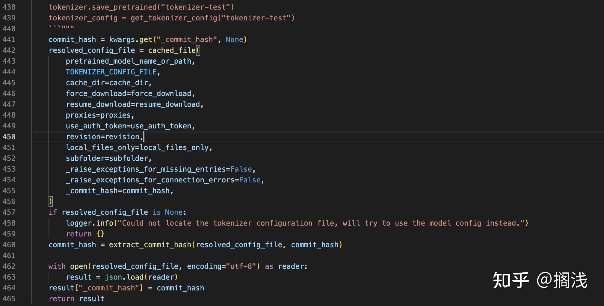 huggingface AutoTokenizer.from_pretrained流程 知乎