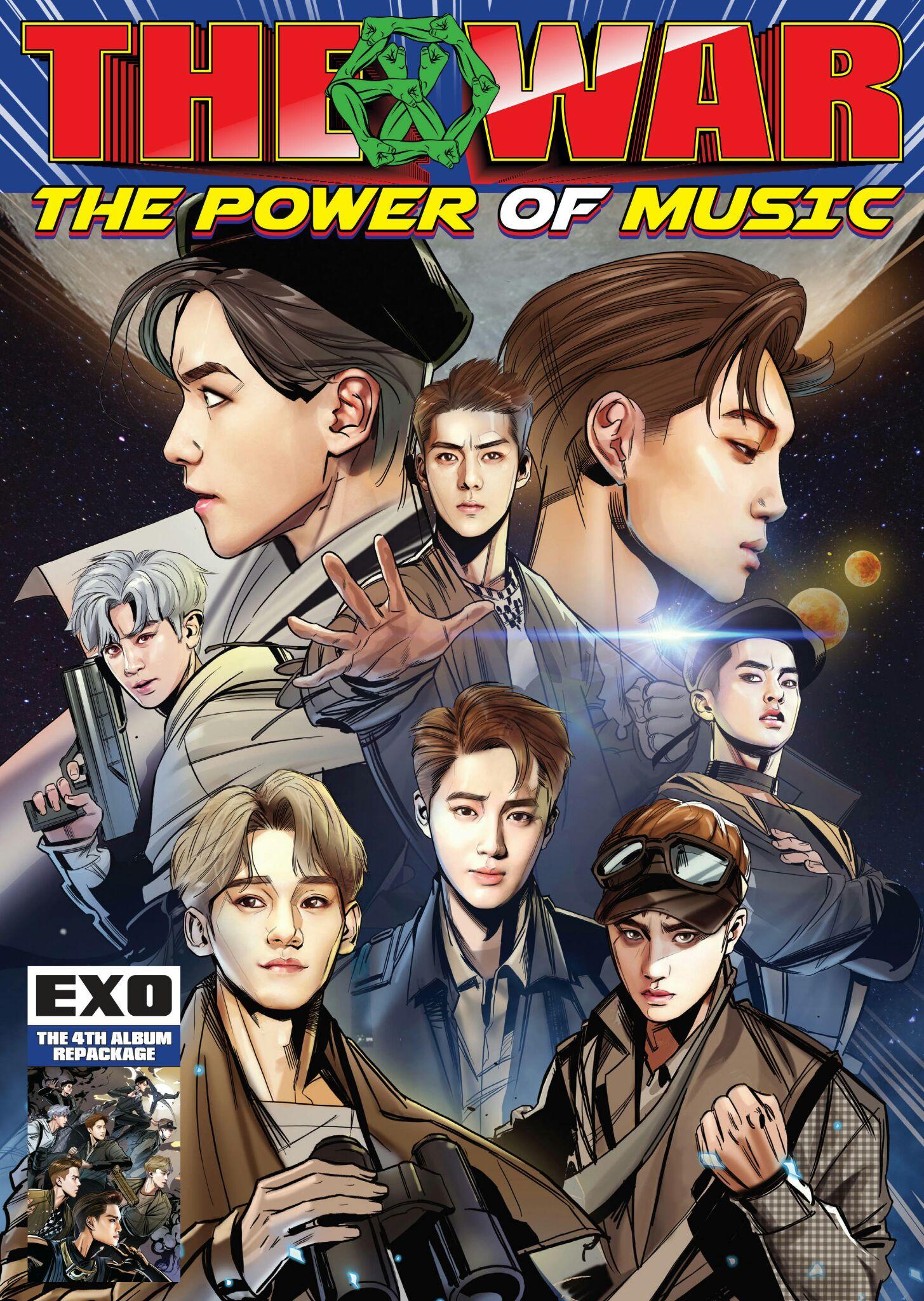 如何评价exo的正规四辑后续专辑thewarthepowerofmusic及其mv