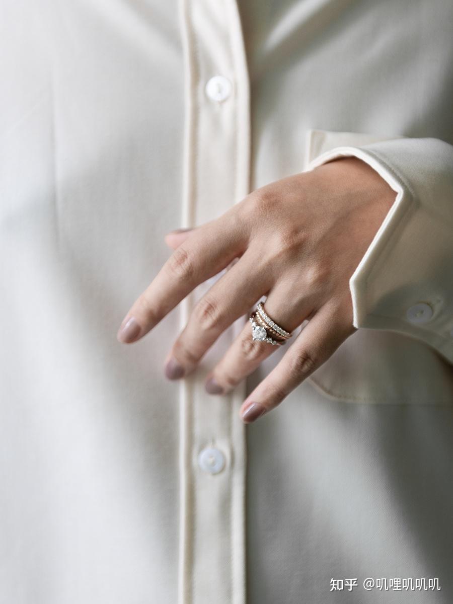 拒绝撞款钻戒叠戴也太好看了吧
