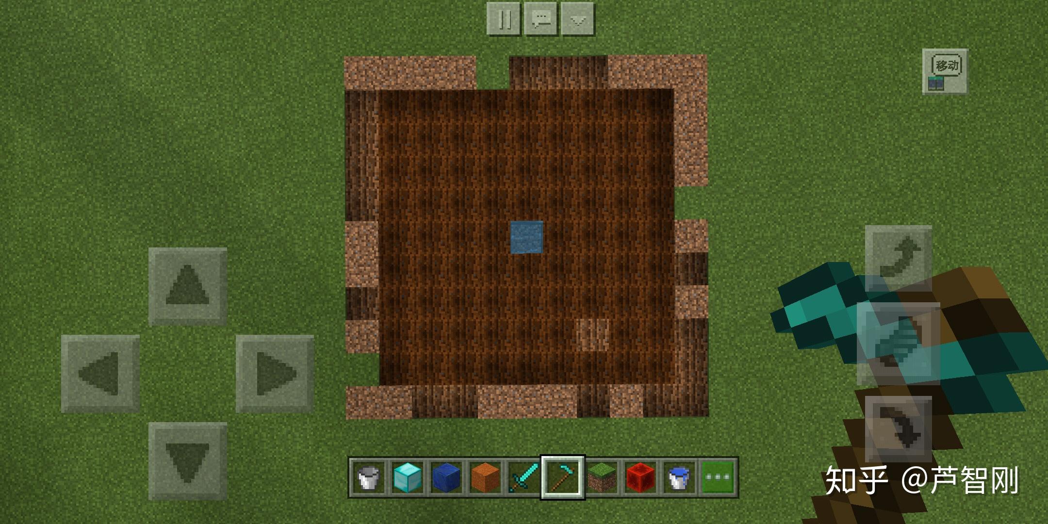 Minecraft 中只用一格水源，最多能灌溉多少耕地? - 知乎