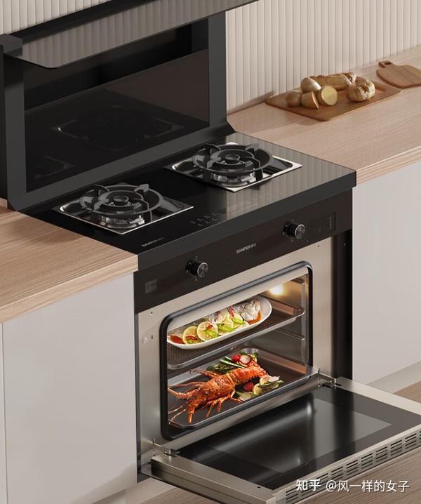 帅丰黑骑士j1-9b蒸箱款集成灶