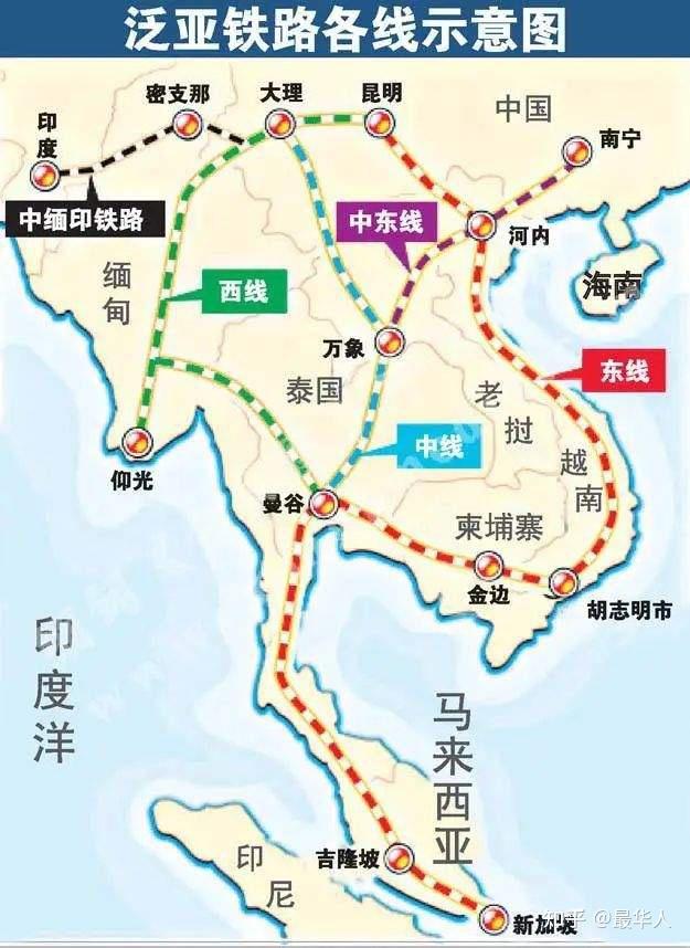 中尼铁路规划图图片