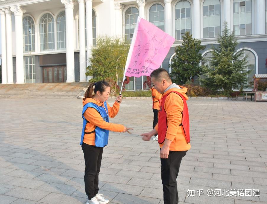 【美诺项目分享】夺旗接力 | 拓展团建趣味办公室团队聚会破冰热身游戏 - 知乎