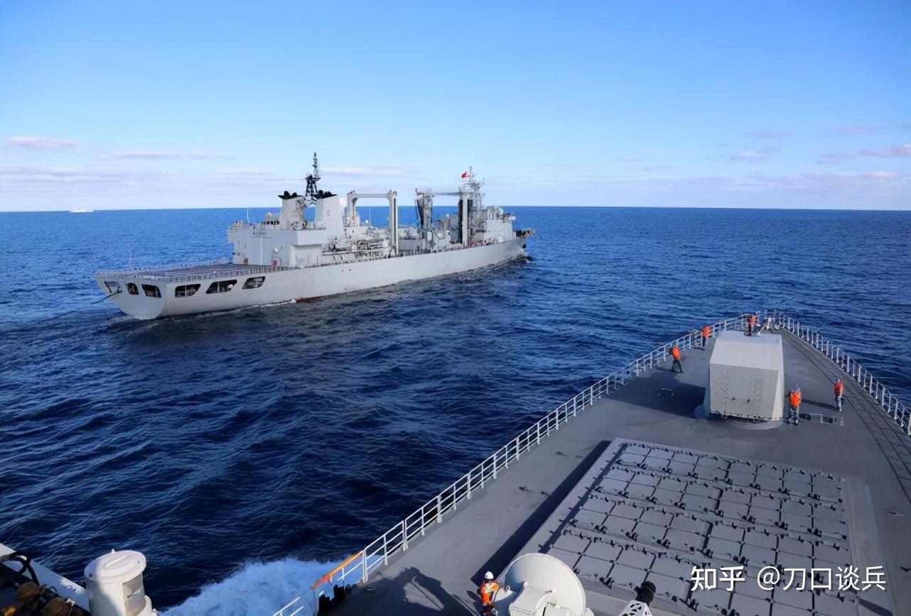 中国万吨大驱率舰队进入日本海 - 知乎
