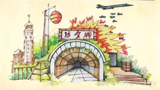 从空袭到火锅重庆防空洞的前世今生
