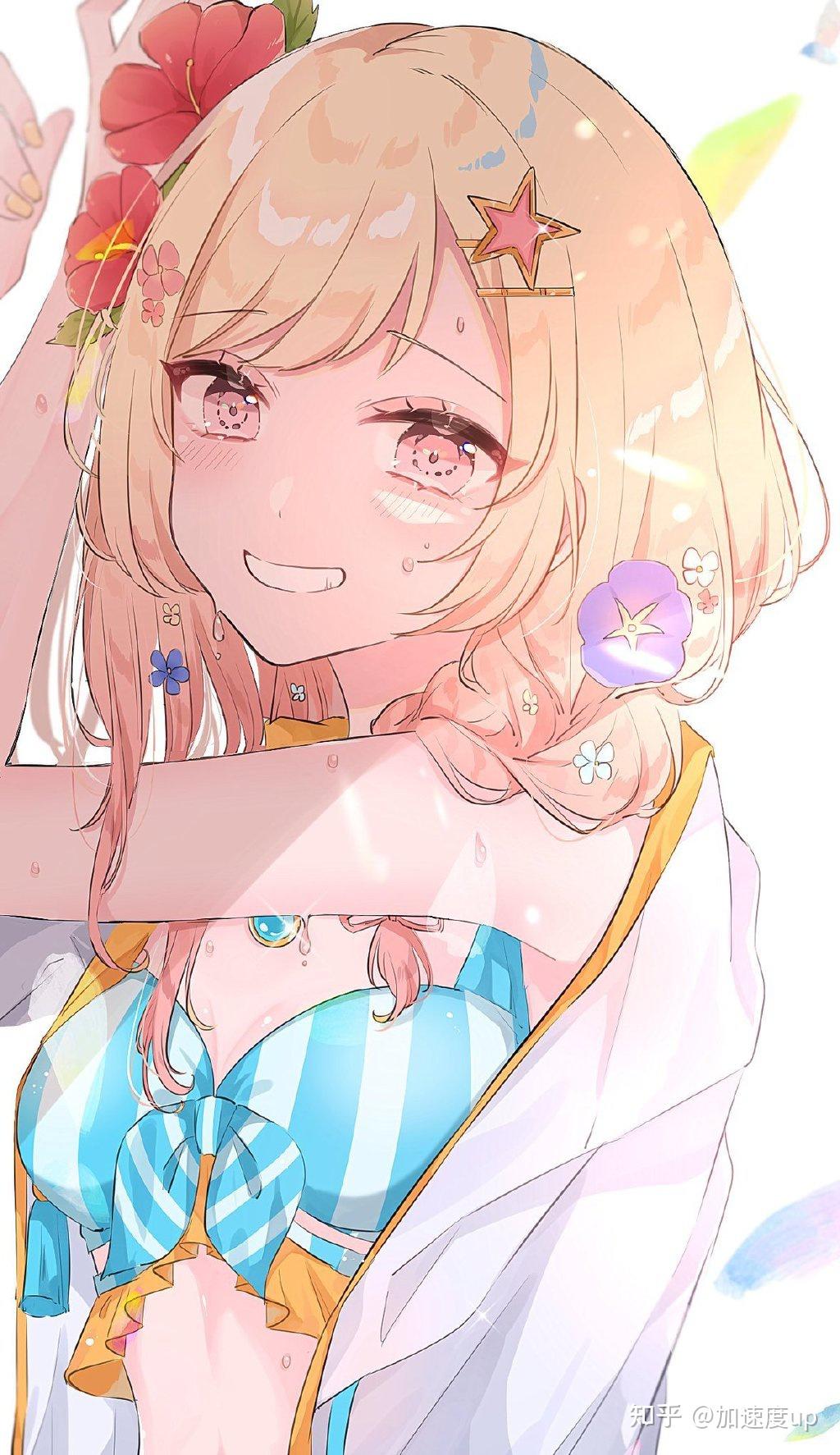 《世界计划 彩色舞台》天马咲希动漫壁纸:金发双马尾美少女!