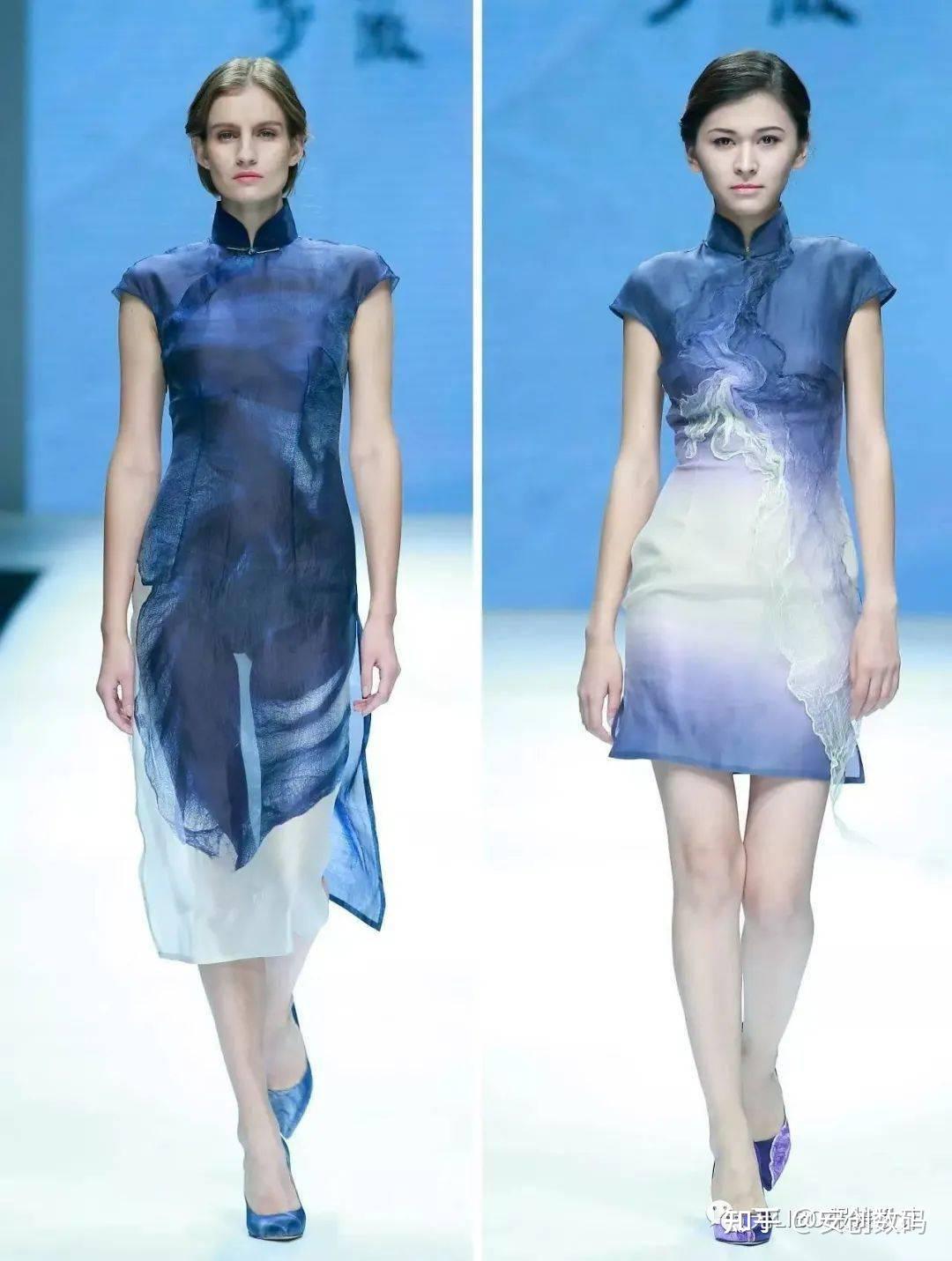 时装里的水墨中国水墨元素服装设计