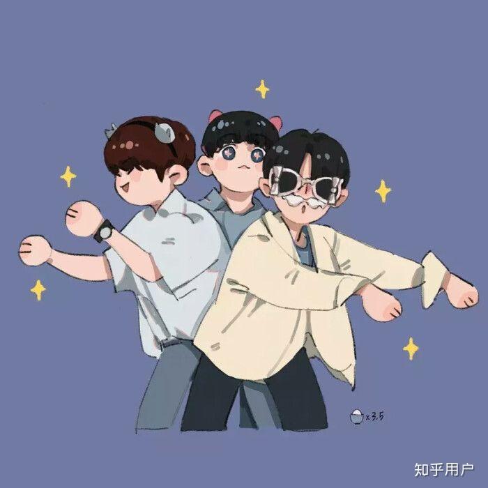 有人有seventeen的卡通手绘版吗?