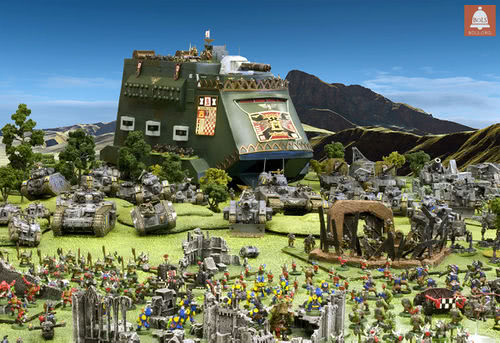 当你第一次看到战锤40k时是什么样的感受