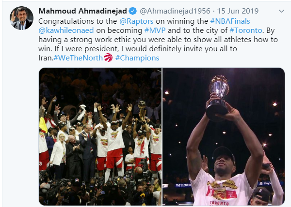 Nba网评员 伊朗 废 总统内贾德冲破次元壁的可怕变身 知乎