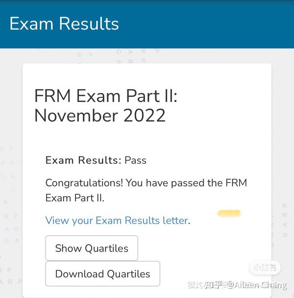 半年水过FRM经验贴:关于零散时间管理和运气 - 知乎