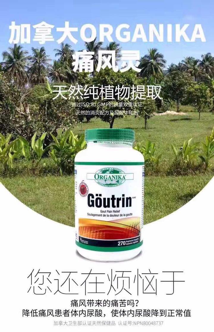 加拿大痛风灵治疗风痛真的有用吗?加拿大goutrin痛风灵有什么作用?
