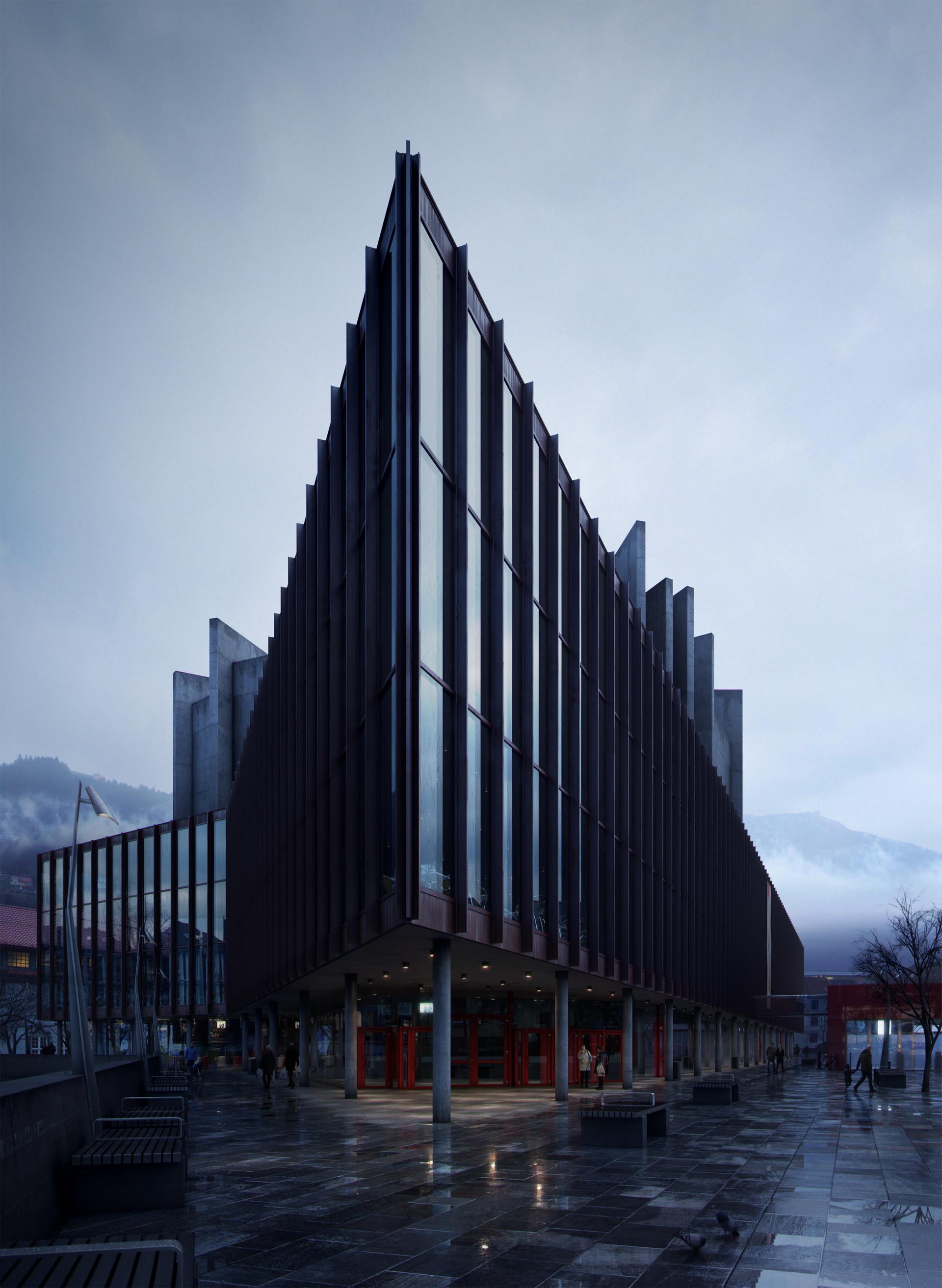 你见过哪些大神级的建筑表现图?