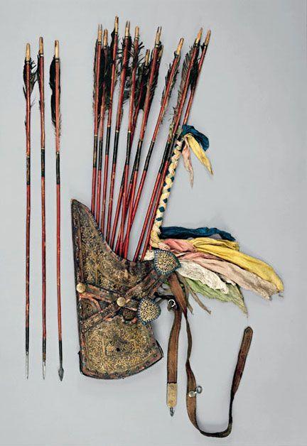 古代骑兵和步兵射箭用的箭放在箭囊里在运动的颠簸中会不会掉出来