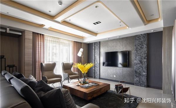 沈阳装修过荣安望花新园的装修公司s客厅吊顶有什么类型