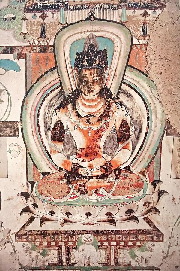 【神游千年,大美敦煌】中唐-榆林25窟东壁-密教像;西壁-文殊普贤图;南北壁两侧-菩萨像;前室东壁-天王像【高清大图】 - 知乎