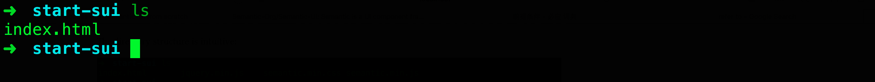 semantic ui要装什么才能使用 semantic ui要装什么才能使用