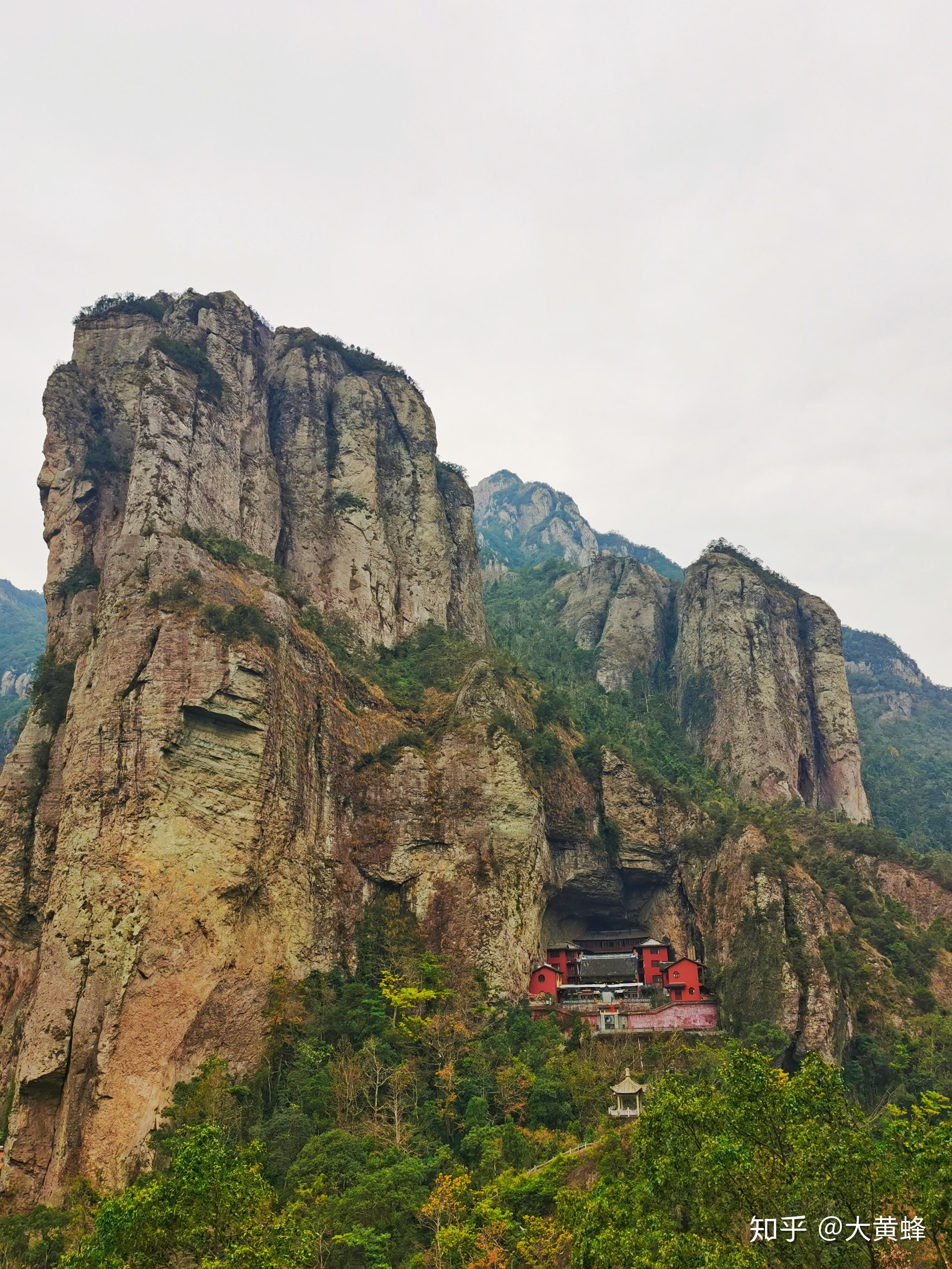 三山五岳之雁荡山的三分形象七分想象
