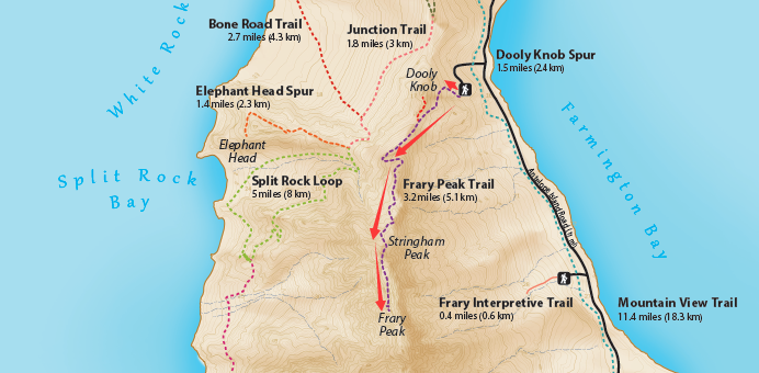 弗雷里峰步道（Frary Peak Trail） - 知乎