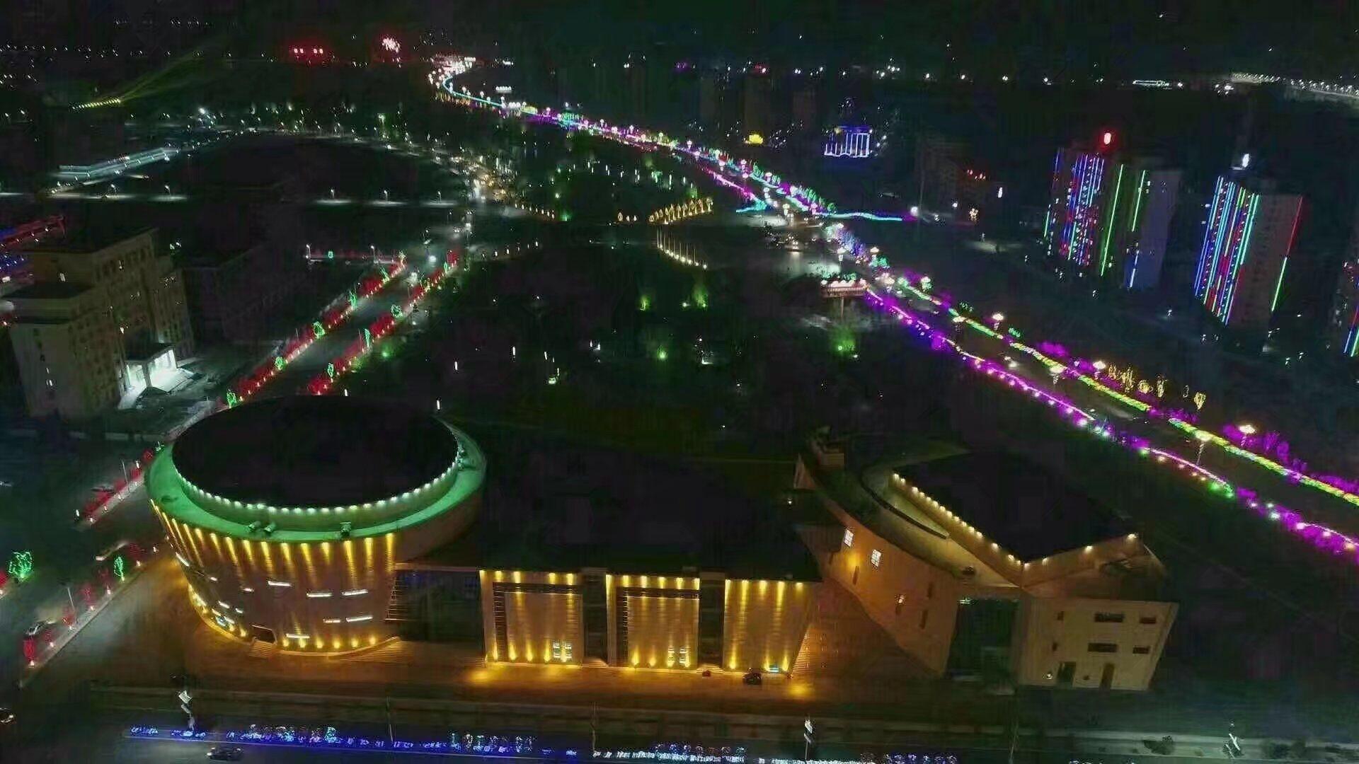 洮南市夜景图片