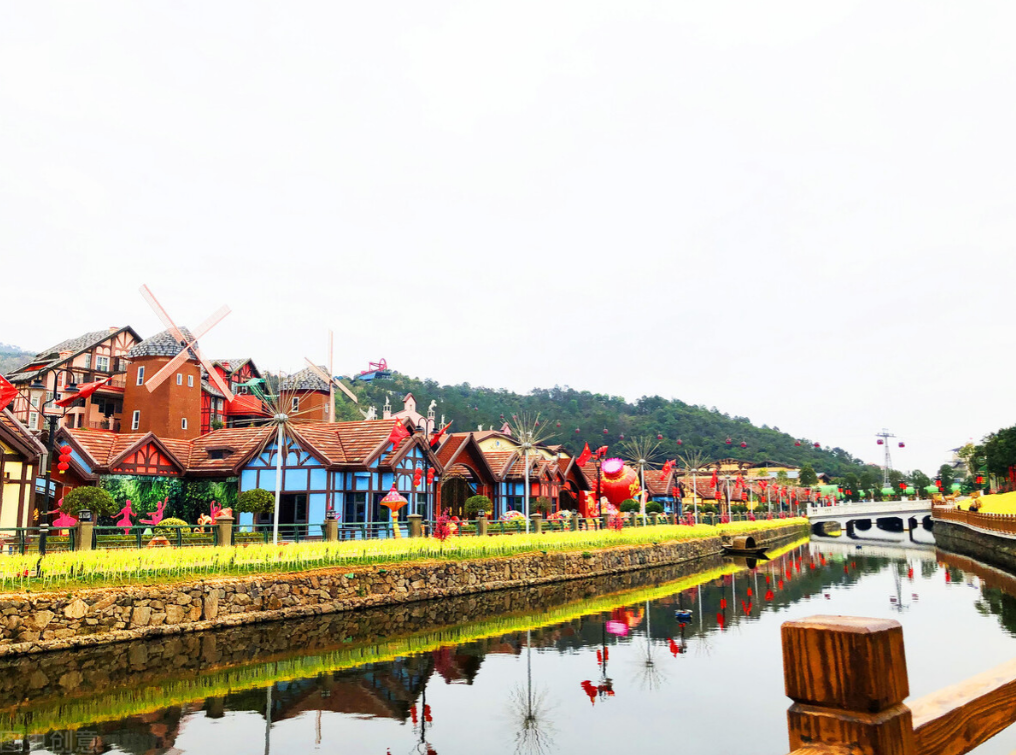 河源巴伐利亚庄园德式小镇风情全国首创国医国药温泉