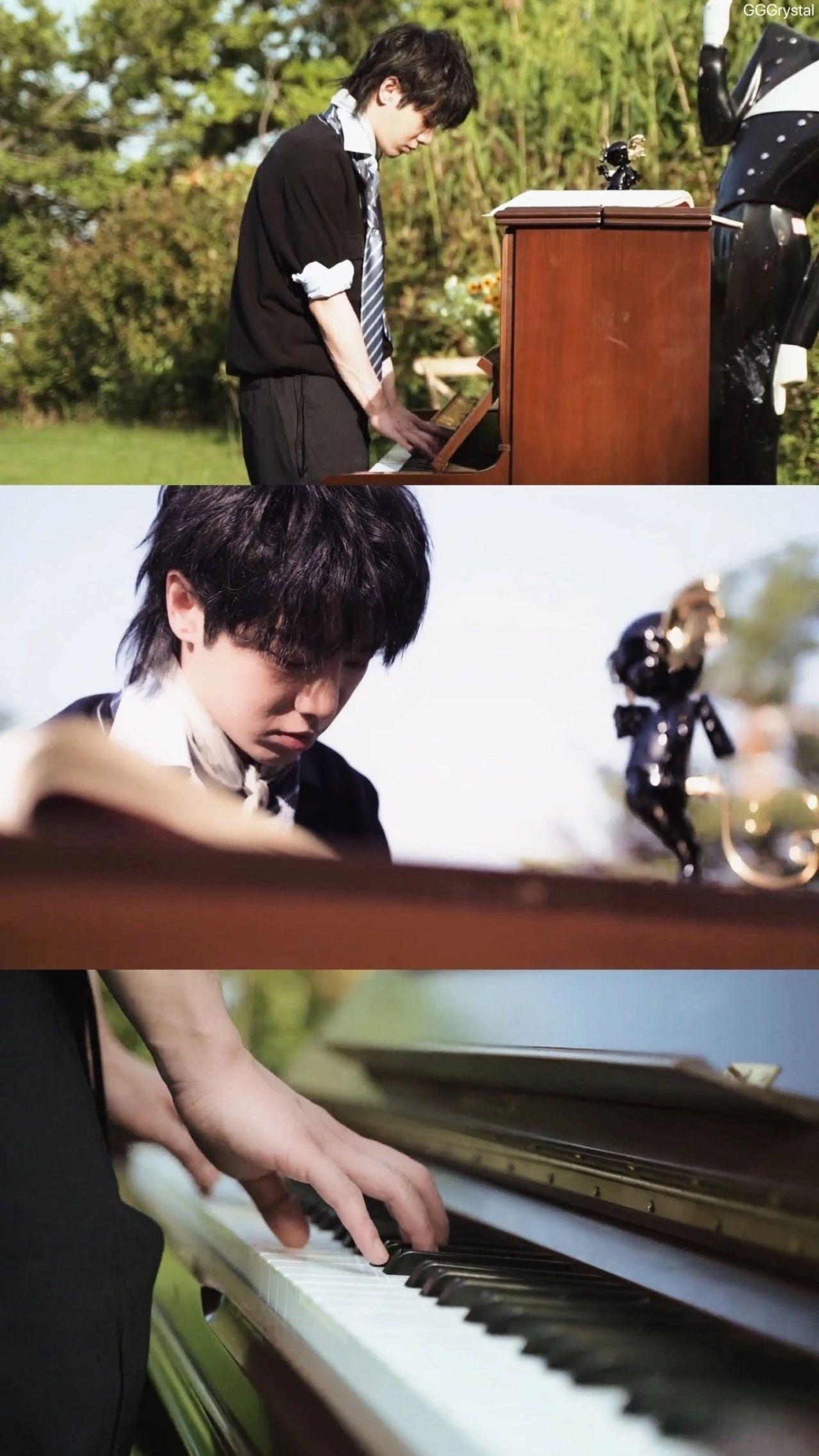 华晨宇红秀封面壁纸送达少年仿佛置身于爱丽丝梦游仙境