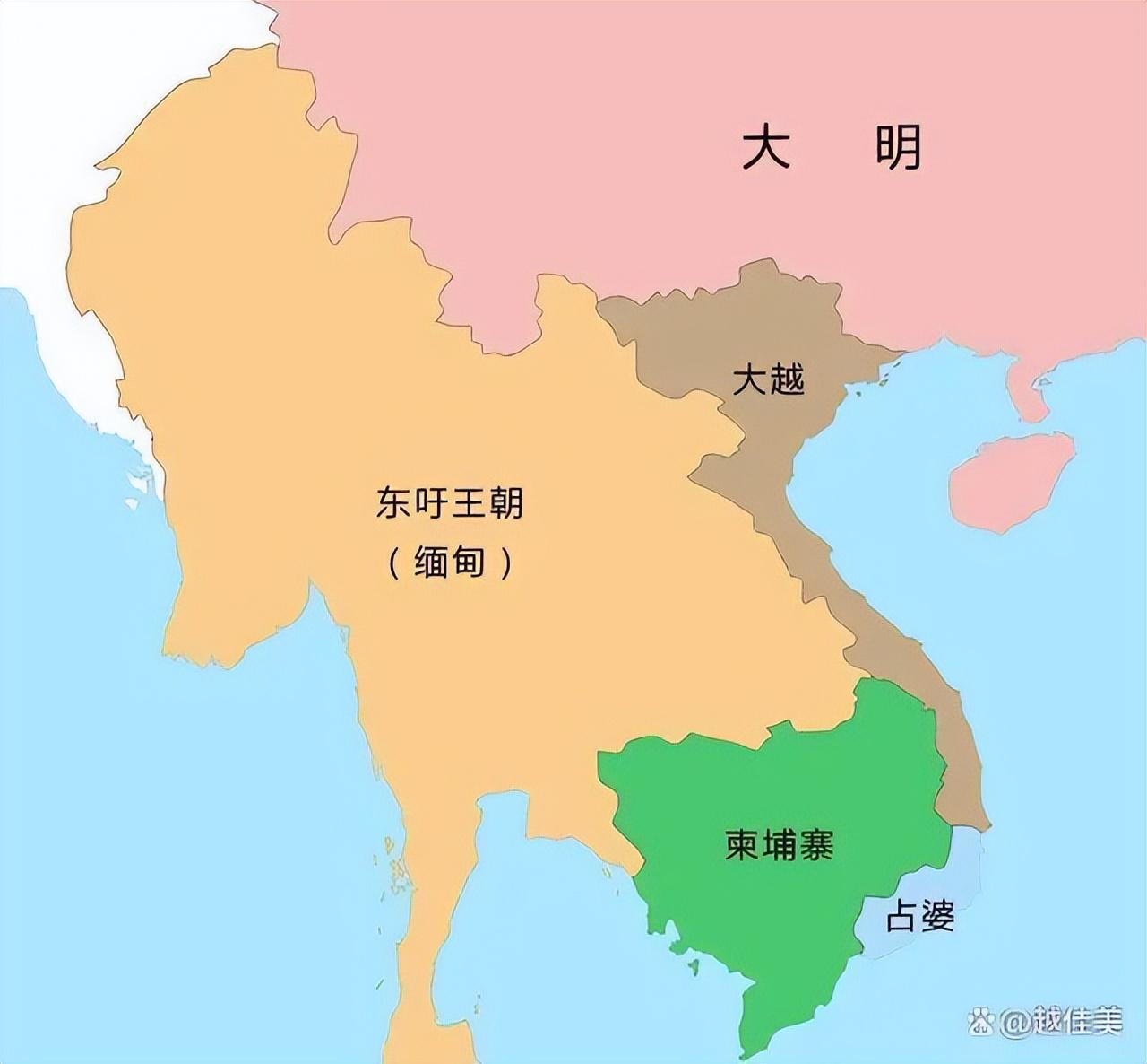 在明朝时期,缅甸地区克钦邦就成为大明国云南省的一部分.