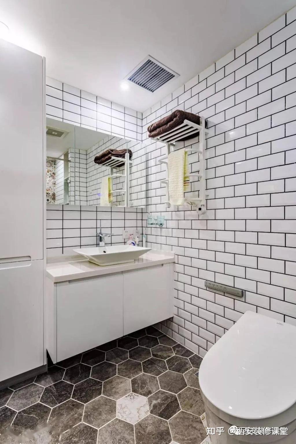 卫生间装修,毛巾架放在哪个位置最合适? - 知乎