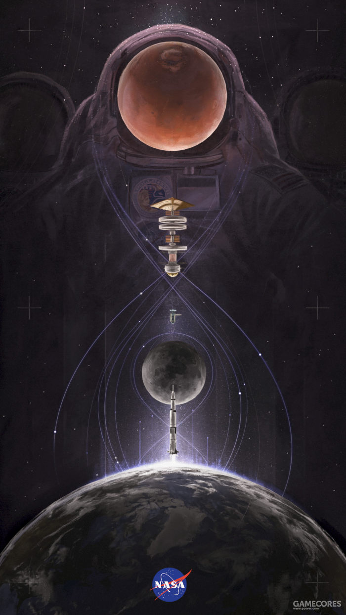 从月球到火星,用画笔描绘我们心中的星辰大海