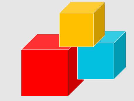 如何快速绘制立体方块图形设计? - 知乎