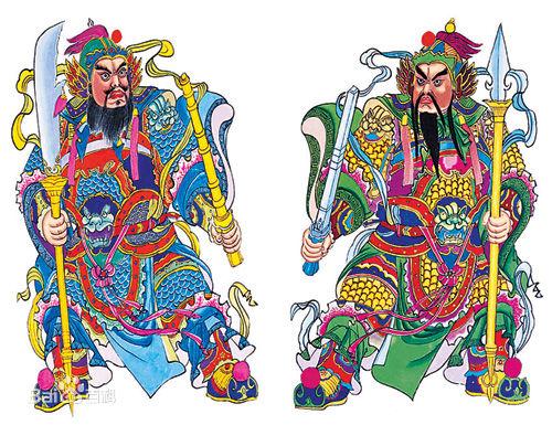 中国古代门神的起源及尉迟敬德和秦叔宝如何成为门神 - 知乎