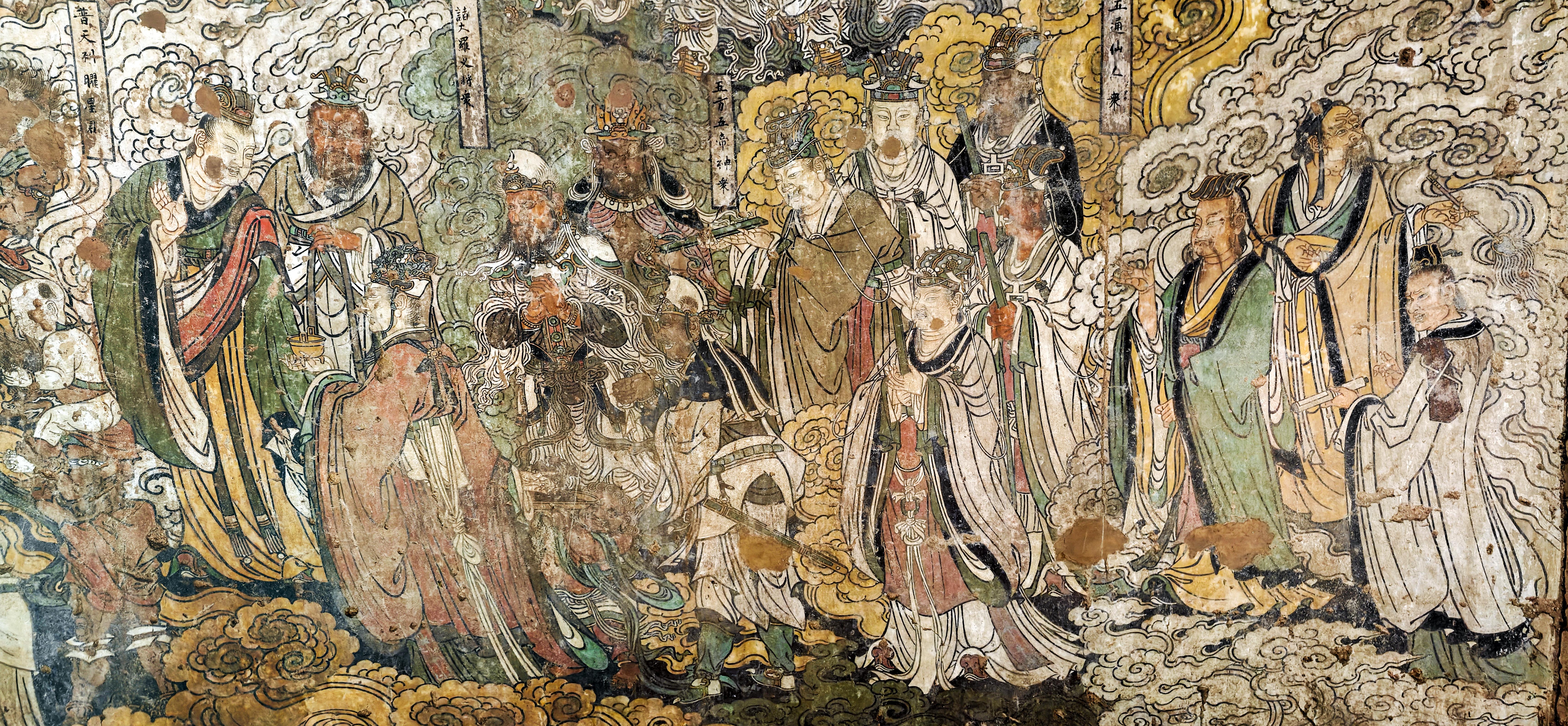 细品中国画(3)---水陆画瑰宝《青龙寺壁画》 - 知乎