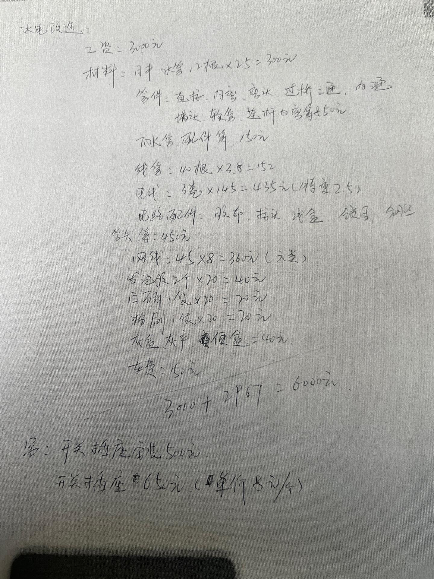 本人装修，改水电价格高不高，被坑没有？ - 知乎