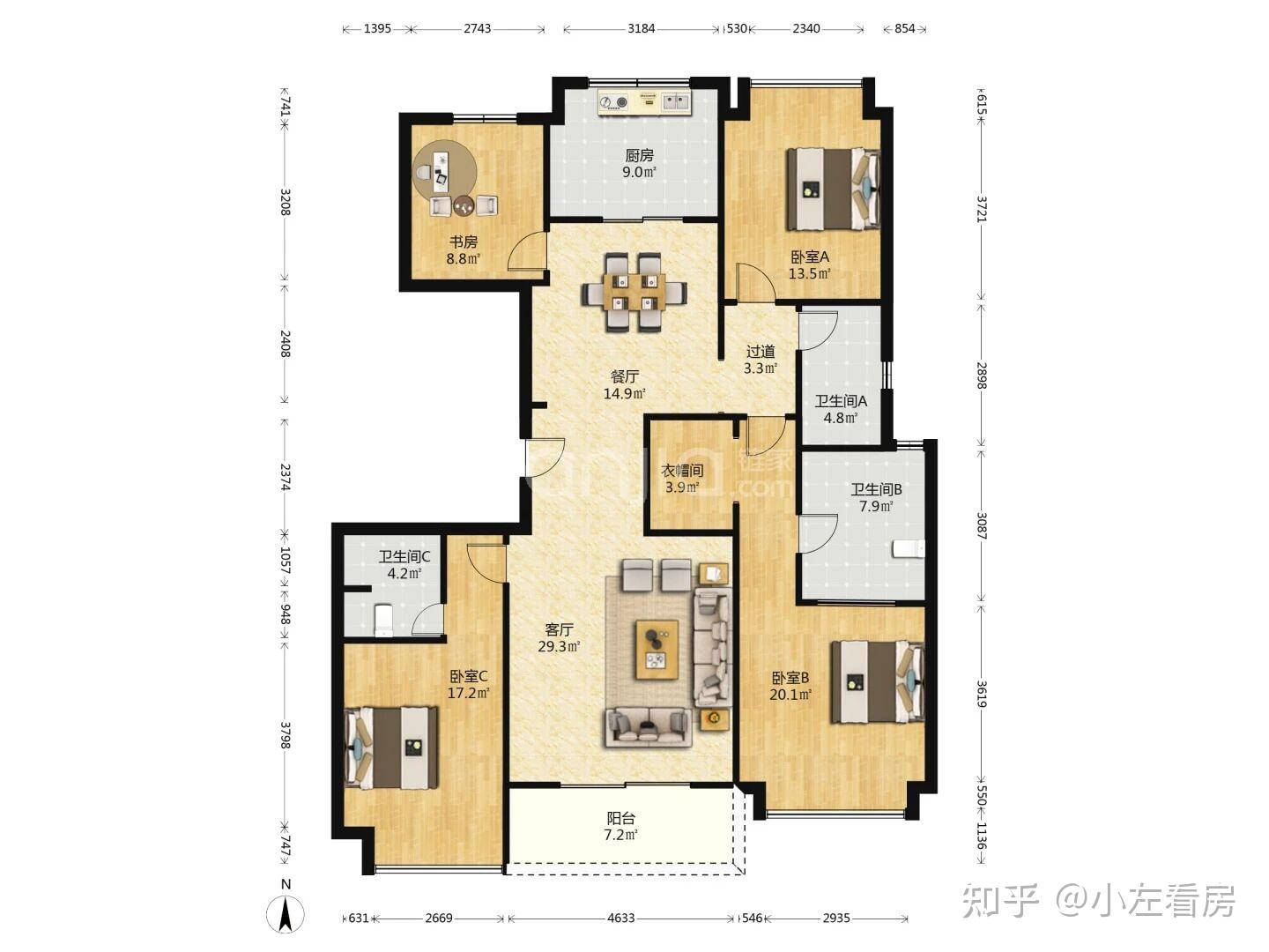 徐汇滨江-融创壹号院!188平小高层,仅2980W - 知乎