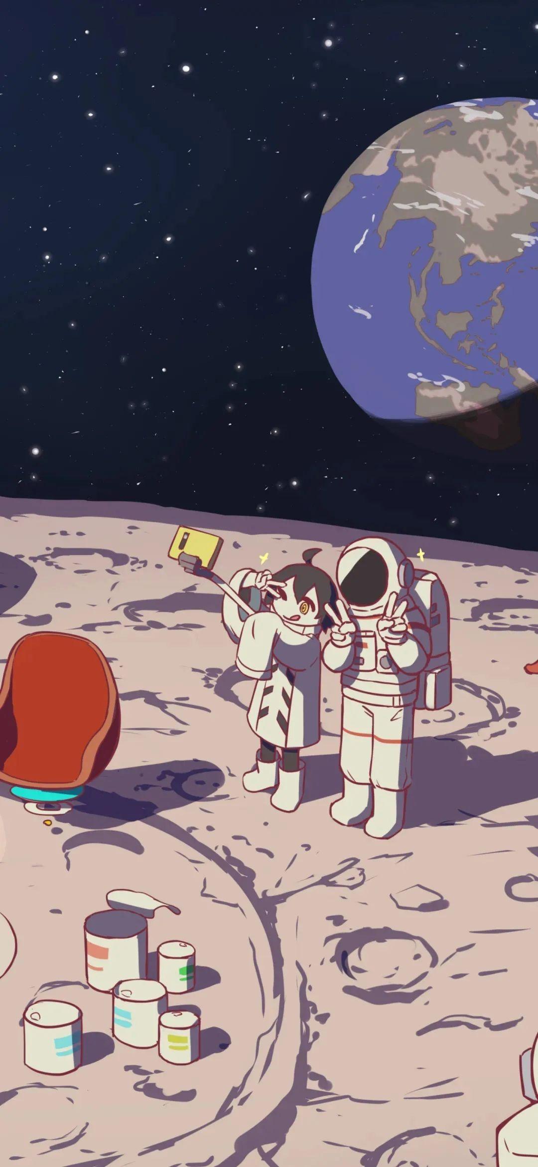 你们有q版宇航员系列壁纸吗? - 知乎