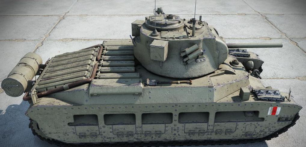 战场上的女皇英国玛蒂尔达Ⅱ型坦克