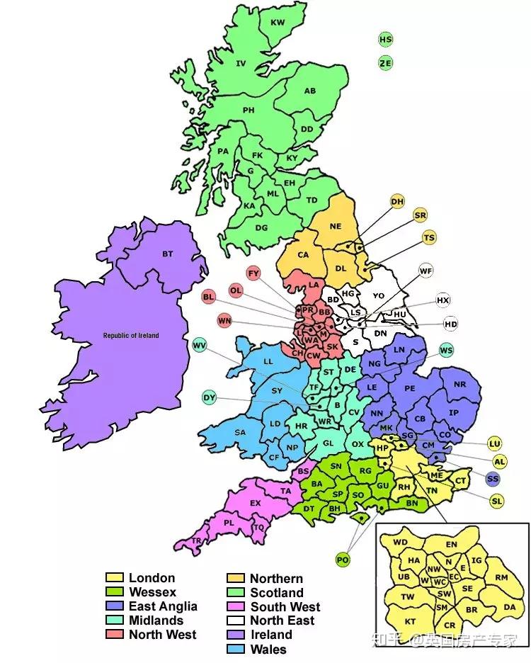 Navigating The United Kingdom: A Comprehensive Guide To Postcodes - Map ...