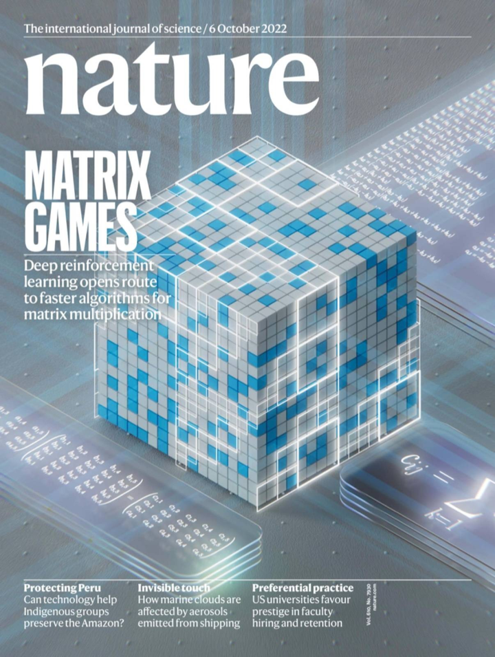 Discovering Faster Matrix Multiplication Algorithms discovering faster matrix multiplication algorithms