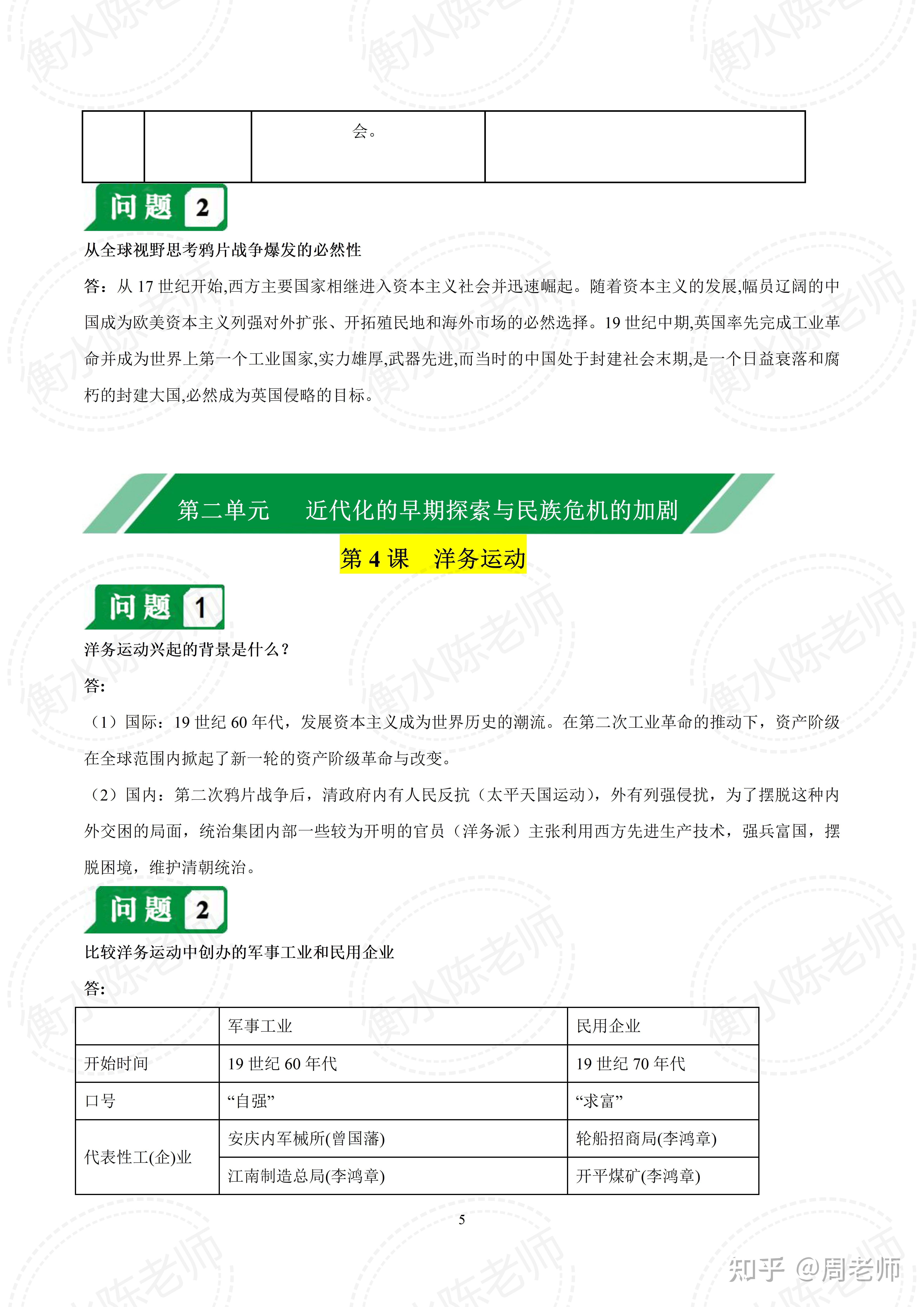 八上历史【问答题】,试卷必考必出原题全在这,吃透这份资料,历史稳考95+以上 - 知乎